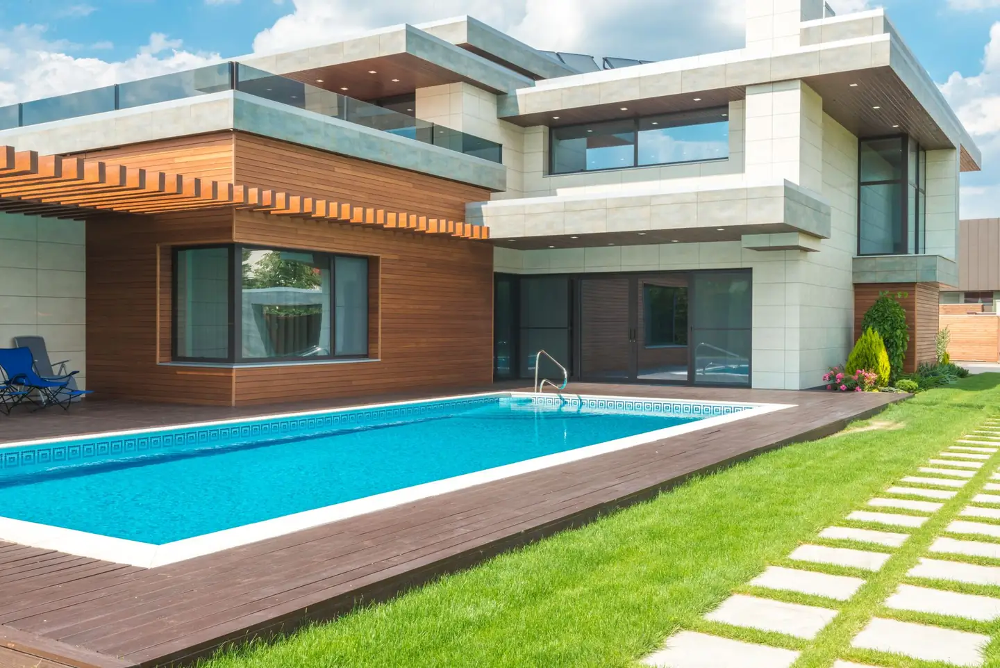 Swimming pool built in Hillgrove, NSW